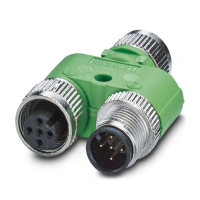Rozdzielacz Y SAC-5P-M12YF/M12FS-M12MS VP | 1526253 Phoenix Contact