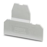 Pokrywa zamykająca D-UKKB 3/5, (DxSxW) 67,2x2,5x52mm szara | 2771023 Phoenix Contact