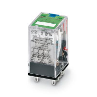 Przekaźnik wtykowy REL-IR/LDP- 24DC/4X21AU, 4P 24V DC | 2834096 Phoenix Contact