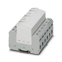 Odgromnik kombinowany wtykany typu 1/2 - FLT-SEC-P-T1-3C-350/25-FM | 2905419 Phoenix Contact