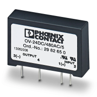 Przekaźnik półprzewodnikowy, wtykowy OV-24DC/480AC/5 | 2982650 Phoenix Contact
