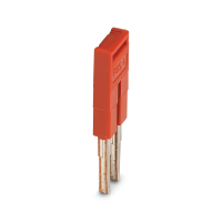Mostek wtykany FBS 2-4, 2-biegunowy, czerwony | 3030116 Phoenix Contact