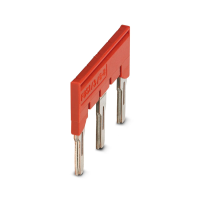 Mostek wtykany FBS 1/3/5-8, 5-biegunowy, czerwony | 3032389 Phoenix Contact