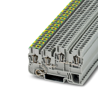 Złącze instalacyjne do przewodów ochronnych, zielono-żółte STIO 2,5/3-PE/B/L | 3209044 Phoenix Contact