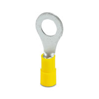 Końcówka kablowa oczkowa C-RCI 6/M8 przekrój 4-6mm2, otwór pod śrubę M8, żółta | 3240030 Phoenix Contact