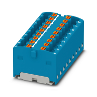 Blok rozdzielacza PTFIX 18X1,5 BU niebieski | 3002764 Phoenix Contact