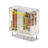 Przekaźnik miniaturowy z mechanicznie sprzężonymi zestykami 2 P; 8A; 24V DC | 50.12.9.024.5000 Finder