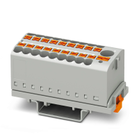 Blok rozdzielacza PTFIX 6/18X2,5-NS35 GY szary | 3273110 Phoenix Contact