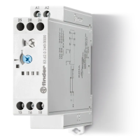 Przekaźnik czasowy jednofunkcyjny 2 P; 8A; 24…240V AC/DC; BI | 83.62.0.240.0000 Finder
