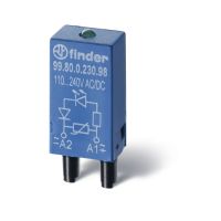 Moduł LED + dioda gaszeniowa 28...60V DC | 99.80.9.060.99 Finder