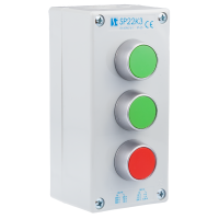 Kaseta z 3 przyciskami (nawiew/wywiew/stop) | SP22K3\01-2 Spamel