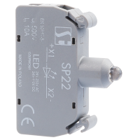 Oprawa z LED-em uniwersalnym, podstawowa, biała | SP22-1408\P03 Spamel