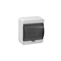 Obudowa n/t S-6 83x130x140mm, 6-modułowa, z szybką dymną, IP40, biała | C.2067 Pawbol