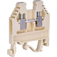 Złączka szynowa gwintowa 2,5mm2 VS 2,5 PA, beżowa | 003901000 Eti