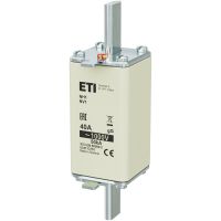Wkładka bezpiecznikowa (topikowa) NH1/85 40A gG 1000V zwłoczna | 004113710 Eti