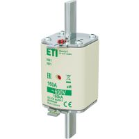 Wkładka bezpiecznikowa (topikowa) NH1 160A aM 690V silnikowa | 004184424 Eti