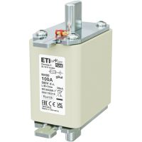 Wkładka bezpiecznikowa (topikowa) NH00 100A gBat 550V DC Magazyny energii | 004110215 Eti