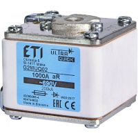 Wkładka bezpiecznikowa (topikowa) NHG2/M 630A aR 690V ultraszybka | 004374628 Eti