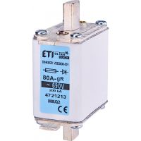 Wkładka bezpiecznikowa (topikowa) NH000 125A gR 690V ultraszybka | 004721215 Eti