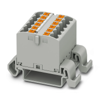 Blok rozdzielacza PTFIX 12X2,5-NS35A GY szary | 3273154 Phoenix Contact