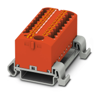Blok rozdzielacza PTFIX 6/18X2,5-NS35A RD | 3273246 Phoenix Contact