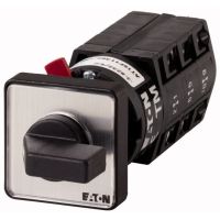 Łącznik krzywkowy 1P, 10A, 3kW, 0-6, bez samopowrotu, pokrętło czarne, do wbudowania w otworze 22,3mm, TM-3-8244/EZ P/T | 045495 Eaton