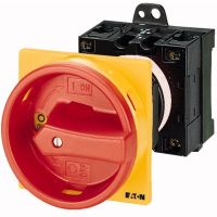 Łącznik krzywkowy 1P, 20A 6,5kW, 0-1, pokrętło czerwone, do instalowania rozłącznego, T0-1-8200/V/SVB P/T | 057856 Eaton