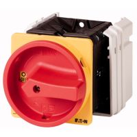 Łącznik krzywkowy 2P, 63A, 22kW, 0-1, pokrętło czerwone, natablicowy, T5B-1-102/EA/SVB P/T | 094469 Eaton