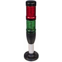 Kolumna sygnalizacyjna SL4 -aparat kpl z pods 100mm, SL4-100-L-RG-24LED, czerwony/zielony SL4/SL7 | 171295 Eaton