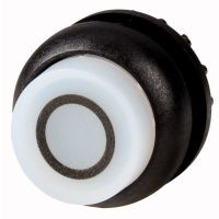 Napęd przycisku podświetlany z samopowrotem wystający, M22S-DLH-W-X0, biały RMQ-Titan | 216980 Eaton