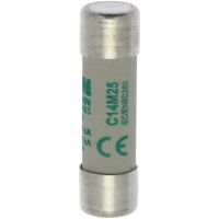 Wkładka bezpiecznikowa cylindryczna aM 14x51mm 25A 500VAC | C14M25 Eaton