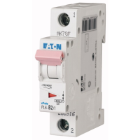Wyłącznik nadprądowy 1P C 2A 6kA AC, PL6-C2/1 | 286528 Eaton