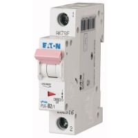 Wyłącznik nadprądowy 1P C 16A 6kA AC, PL6-C16/1 | 286533 Eaton