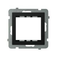 Adapter p/t systemu OSPEL 45, czarny matowy, Sonata | AP45-1R/m/33 Ospel