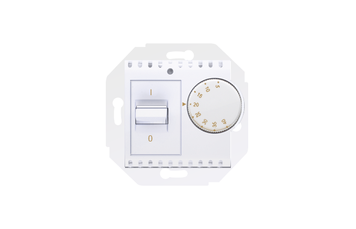 Regulator temperatury z czujnikiem wewnętrznym 16(2)A, 230V, biały DRT10W.02/11 Simon 54 | DRT10W.02/11 Kontakt Simon