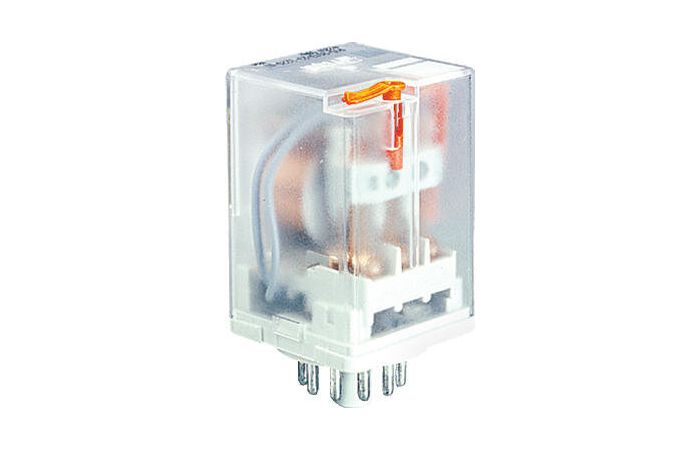 Przekaźnik elektromagnetyczny, przemysłowy 10A 24VDC IP40, R15-2013-23-1024-WT | 802846 Relpol