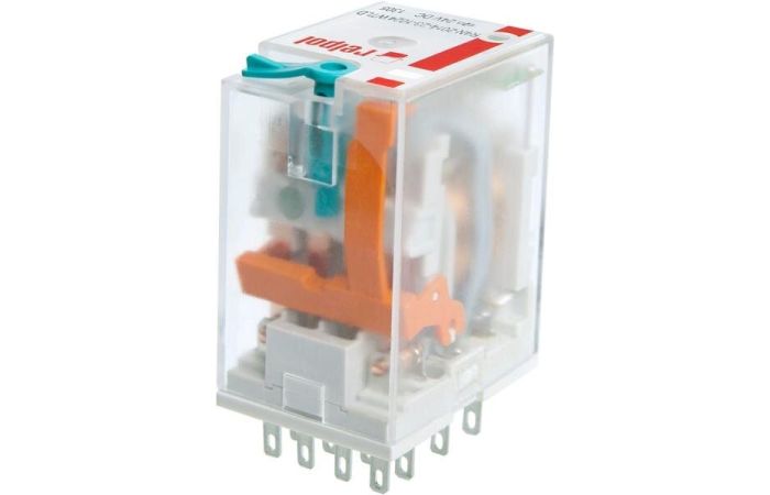 Przekaźnik elektromagnetyczny, przemysłowy 6A 24VDC IP40, R4N-2014-23-1024-WT | 860409 Relpol