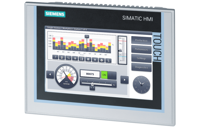 Panel Comfort wyświetlacz TFT 7 interfejsy Profibus/MPI Profinet/Ethernet | 6AV2124-0GC01-0AX0 Siemens