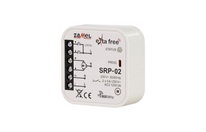 Sterownik rolet dopuszkowy SRP-02 | EXF10000079 Zamel