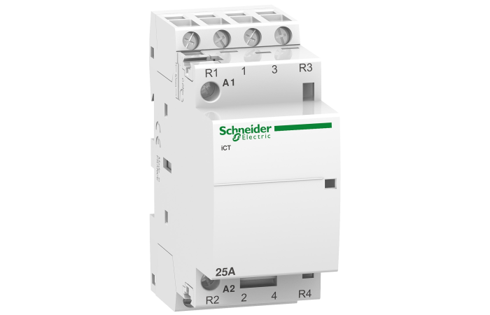 Stycznik modułowy ICT50 25A 220-240V 2NO+NC, Acti 9 | A9C20838 Schneider Electric