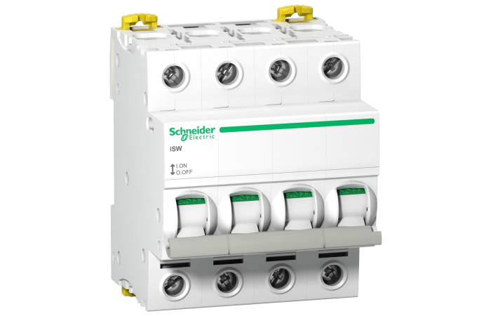 Rozłącznik izolacyjny iSW 4P 40A 415VAC, Acti 9 | A9S65440 Schneider Electric