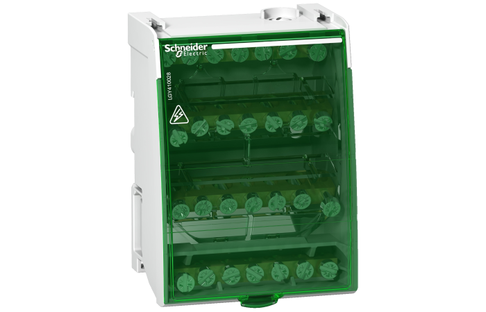 Blok dystrybucyjny śrubowy 28-otworów 100A 4P, Pragma | LGY410028 Schneider Electric