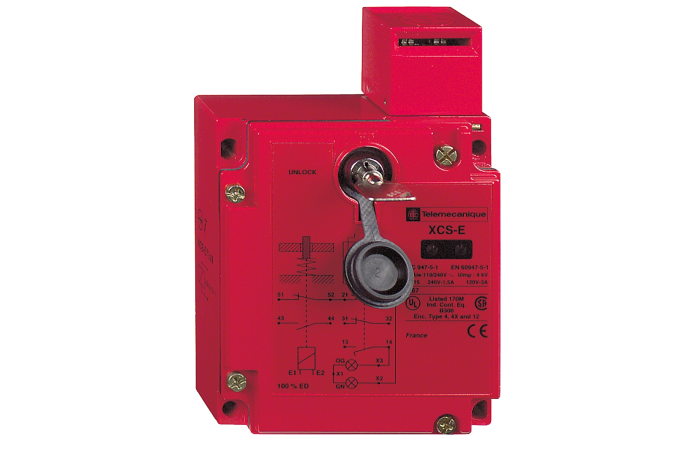Wyłącznik bezpieczeństwa metalowy XCSE 2NC 1NO działanie wolne 2wejście gwintowe M20x1,5- 24V | XCSE7312 TMSS France