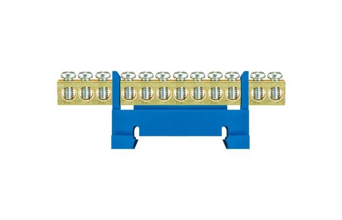 Listwa zaciskowa LZ 12/N, 12x16mm2, montowana na szynie, niebieska | E.4024 PAWBOL SPÓŁKA AKCYJN