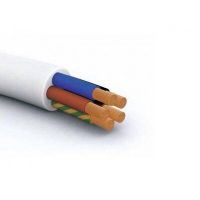 Przewód warsztatowy H05VV-F (OWY) 5x0,5 żo 300/500V biały KRĄŻEK | 5901259827163 Ełktrim