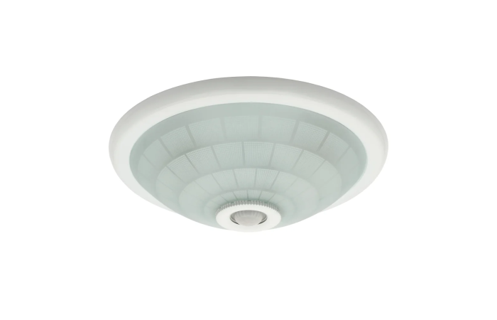 Plafon FOGLER DL-240O czujnik ruchu PIR E27 2 x max 40W kolor biały | 18120 Kanlux