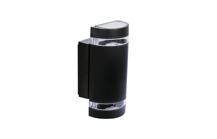 Oprawa elewacyjna ZEW EL-235U-B GU10 IP44 2 x max 35W kolor czarny | 22441 Kanlux