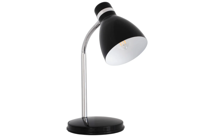 Lampka biurkowa ZARA HR-40-B E14 kolor czarny | 7561 Kanlux