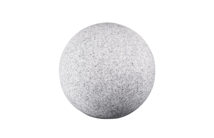 Oprawa ogrodowa kula STONO 390 N E27 IP65 max 20W przewód 3m+kolce do gruntu kolor granit | 36591 Kanlux