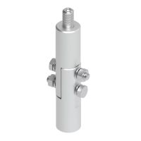 Śruba regulacyjna do masztów odgromowych aluminiowych wolnostojących - zakres od 0° do 10° | H926114 An-kom